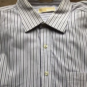 Men’s XL Michael Kors Striped Button Down Shirt